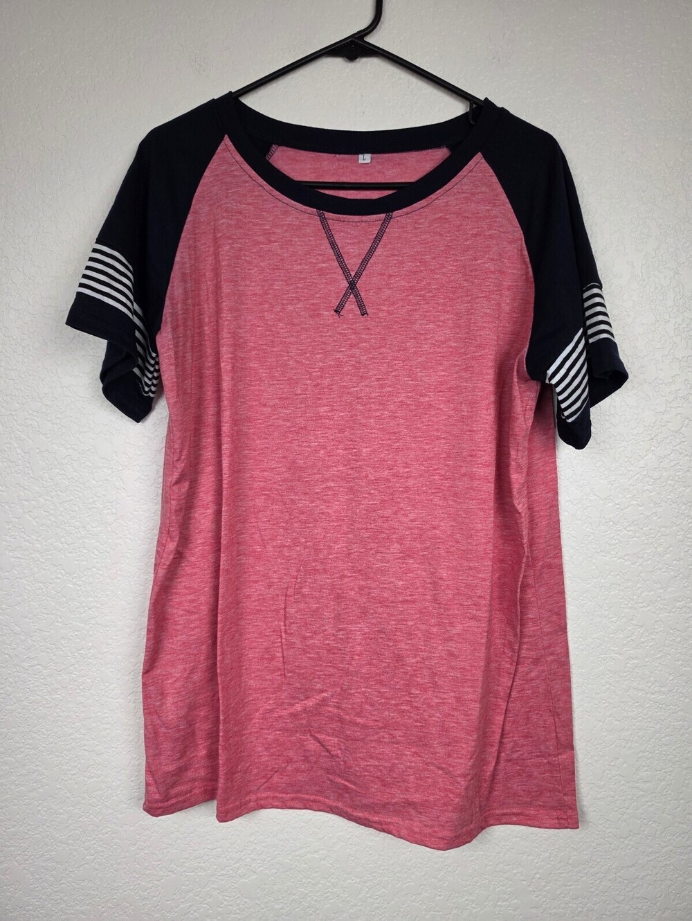 Women's Short Sleeve Raglan T-Shirt Large